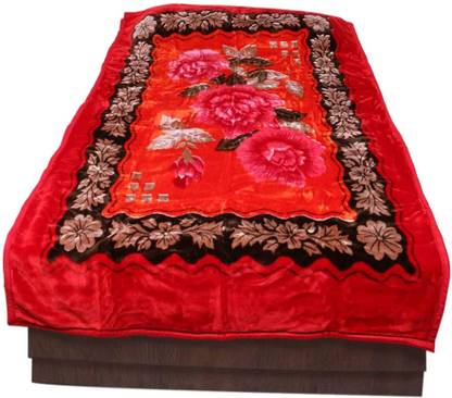 Desi Choice Printed Double Mink Blanket for  Heavy Winter