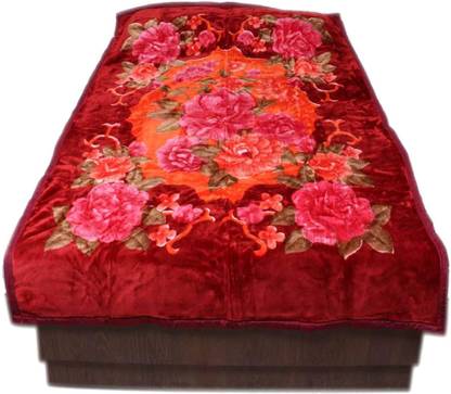 Abicon Printed Double Mink Blanket for  Heavy Winter
