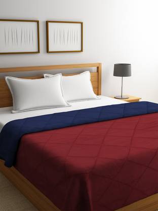 Bombay Dyeing Solid Double Comforter for  Heavy Winter