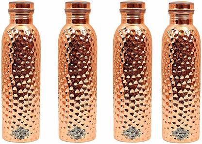 IndianArtVilla Thermos Design Copper Bottle 3000 ml Bottle