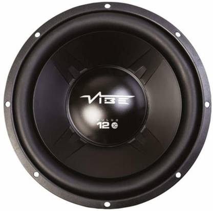 Vibe Pulse 12 Pulse 12-900W 12” Subwoofer with Rigid Polypropylene Woofer Cone for Smooth, Low Bass Coaxial Car Speaker