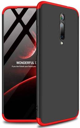 360 pro Back Cover for Mi K20, Mi K20 Pro, redmi k20 pro 360 cover red and black