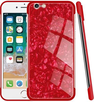 CASE CREATION Back Cover for Apple iPhone 8 Marble Glass Case Durable Cover