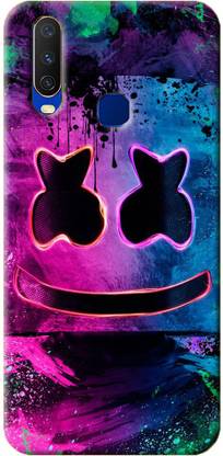 NDCOM Back Cover for VIVO Y12 Marshmello Printed