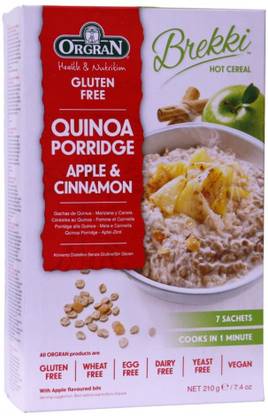 Orgran Gluten Free Quinoa Porridge, Apple & Cinnamon Box