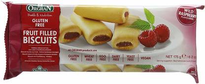 Orgran Gluten Free Fruit Filled Biscuits Cookies Biscuit