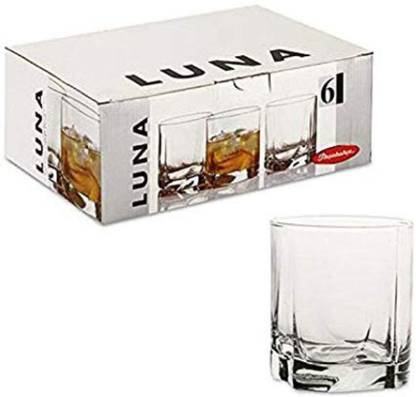 PASABAHCE (Pack of 6) 42843 Glass Set Whisky Glass
