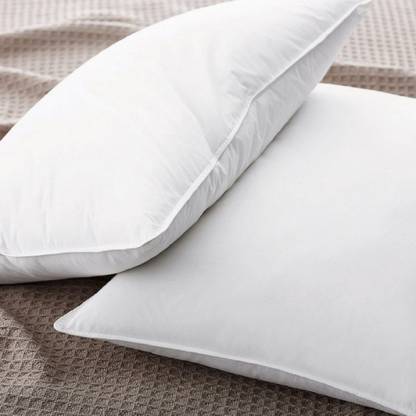 JDX Polyester Fibre Sleeping Pillow Pack of 2 Solid
