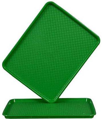swift international Green Plastic Serving Tray Tray
