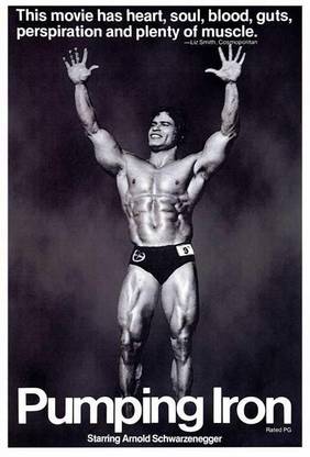 Hs Creation's Arnold Schwarzenegger Pumping Iron Poster Size. Paper Print