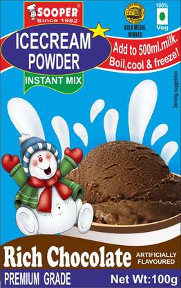 Sooper Ice Cream Mix Powder Chocolate 100g 100 G Price In India Buy Sooper Ice Cream Mix Powder Chocolate 100g 100 G Online At Flipkart Com