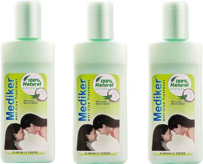 MEDIKER Natural Anti-Lice Treatment Shampoo, 50ml (PACK OF 3)