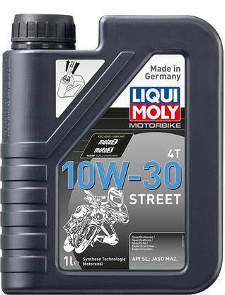 Liqui Moly 4T 10W30 Street 2526 Motorbike Synthetic Technology Engine Oil Synthetic Blend Engine Oil