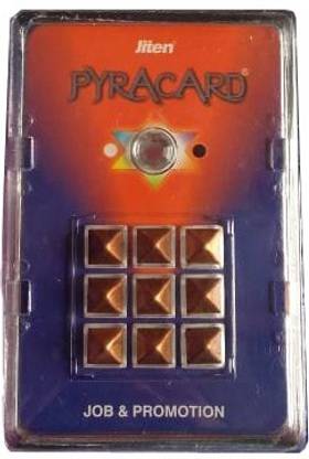 JITEN Pyra Card- Job and Promotion Plastic Yantra