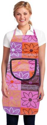 Reejon Polyester Home Use Apron - Free Size