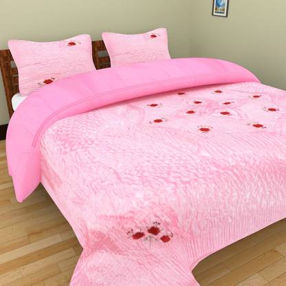 Quilt n Razai Pure Silk King Sized Bedding Set