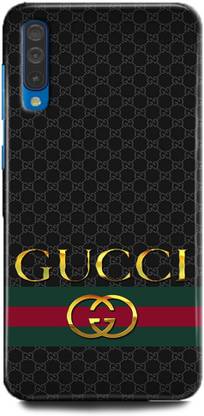 FIKORA Back Cover for Samsung Galaxy A50/SM-A505FZKDINS GUCCI PRINTED