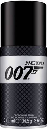 जेम्स बॉन्ड 007 M डिओडोरेंट स्प्रे  -  पुरुषों के लिए