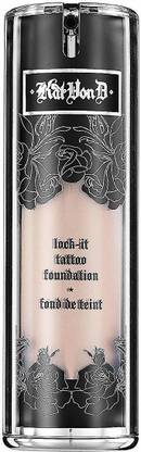 KAT VON D Lock-It Tattoo Foundation - Full Coverage, Liquid Net Wt 1.0 Fl. Oz / 30Ml (Ligh Foundation