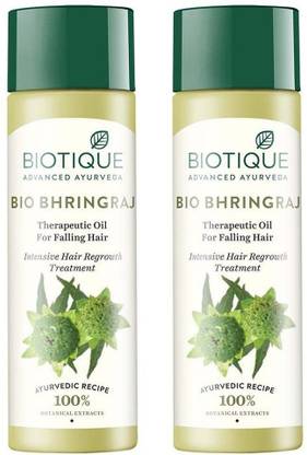 BIOTIQUE BIO BHRINGRAJ FOR FALLING HAIR OIL 100ML(PACK OF 2) Hair Oil