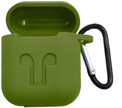 Woozy Silicone Press and Release Headphone Pouch For Apple Airpods 1st Generation, Apple Airpods 2nd Generation