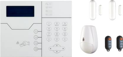 DFS Burglar Alarm System with 24*7 free professional monitoring, inbuilt M2M SIM Card Basic II Wireless Sensor Security System