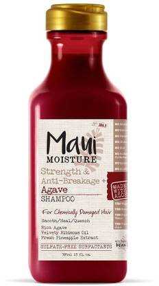Maui Moisture Strength & Anti-Breakage + Moisturizing Agave Shampoo for Color Treated