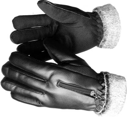 AlexVyan Snow Proof Warm Winter Gloves Cycling Bike Motorcycle Men Women Protective Riding Gloves