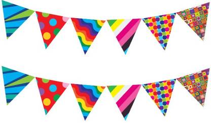 Sona Edons Party Bunting Flags Banner Pennant Flag