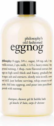 PHILOSOPHY Old Fashioned Egg Nog Shower Gel 16 Ounce