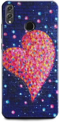 INTELLIZE Back Cover for Honor 8x/JSN-L42 love,Printed