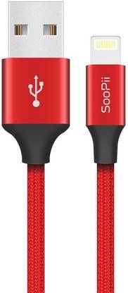 Soopii Lightning Cable 1.2 m Nylon Braided 1.2 Meter (120 CM) Premium Micro USB