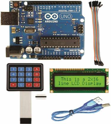 arduino UNO Kit for Minor/Major Projects and Robotics Display Lights Electronic Hobby Kit