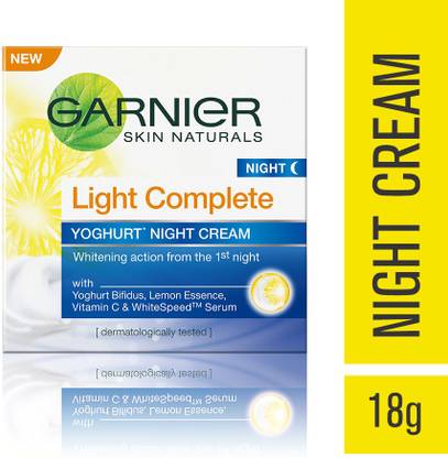 GARNIER Naturals Light Complete Yoghurt NIGHT CREAM