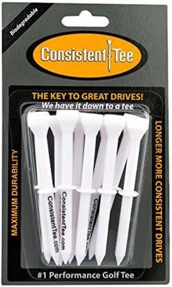 Consistent Tee Beveled Biodegradable Golf Tees