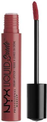 NYX PROFESSIONAL MAKEUP Professional Makeup Liquid Suede Cream Lipstick, Soft Spoken,