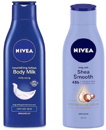 NIVEA Body Lotion ( Shea Smooth + Body Milk ) Deep Moisture Serum