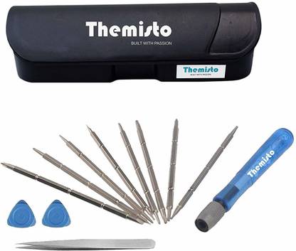 tHemiStO Screwdriver Kit for Mobile, Laptop and Electronics with Tweezer and Openers Combination Screwdriver Set
