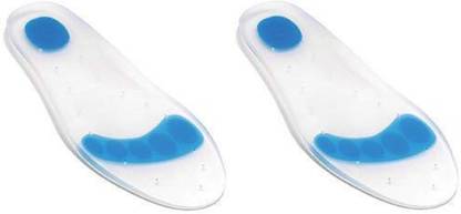AGILE INDUSTRIES Softzone Softest Silicone Gel Shoe Insoles For Pain Relief (PACK OF 2) Insole