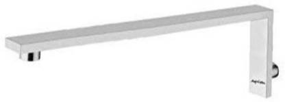 Aquieen Goose Neck Rectangular Shower Arm Shower Head