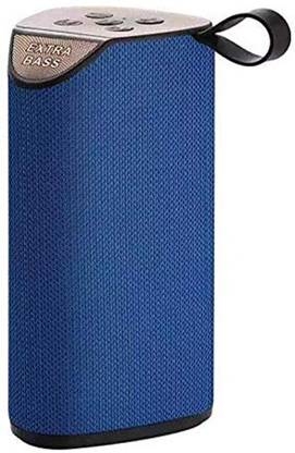 MAIPLE GT111 Portable Wireless Bluetooth Speakers Mega Bass Splash Proof,USB,FM,TF Card and AUX Cable ( blue ) 5 W Bluetooth Speaker