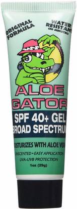 Aloe Gator Sunscreen - SPF 50 PA+++ SPF 40+ Gel (4-Ounce) [CAT_851]
