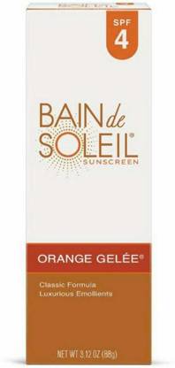 Bain De Soleil Sunscreen - SPF 50 PA+++ SPF 4 Orange Gelee Sunscreen 3.12 Oz : 1 Piece [CAT_851]