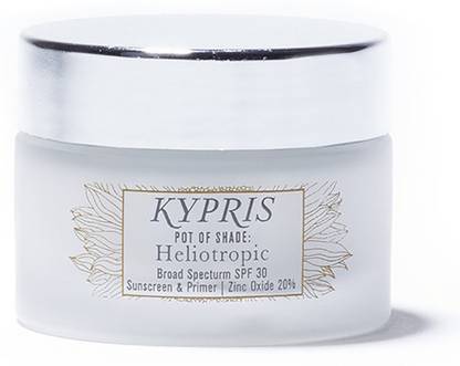 KYPRIS Sunscreen - SPF 50 PA+++ - All Natural Pot of Shade: Heliotropic Sunscreen (SPF 30, .91 oz / 27 ml) [CAT_851]
