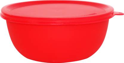 finality Stainless Steel Storage Bowl Microwave Safe Plastic Coated Serving Bowl (Pack of 1) 14 cm Each Bowl 500 ml