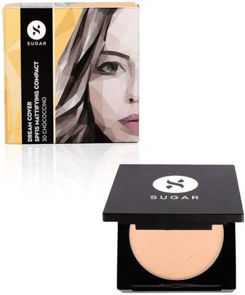 SUGAR SPF15 Mattifying Compact - 30 Chococcino (medium) Compact