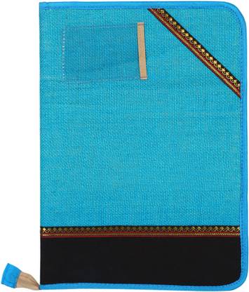 Alpha Kart Jute Professional portfolio file folder, Jute Document File Folders for Certificates, Document Holder