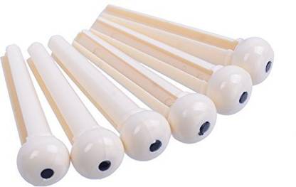 Cola Music White Wood Guitar Bridge