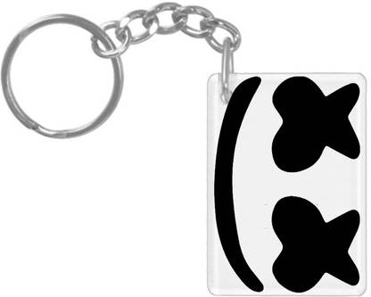 hamsa print world K45 Key Chain