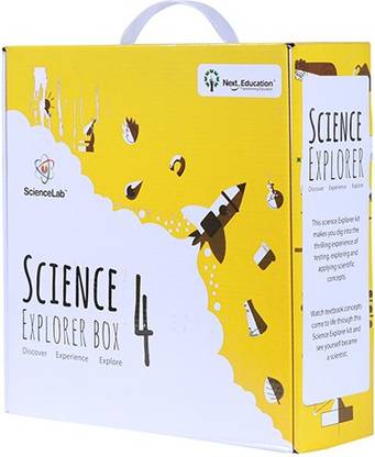 Next Education Science Explorer - Science kit for Class 4 students (with instruction manual inside)